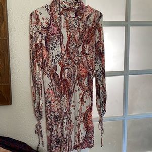Free People paisley dress